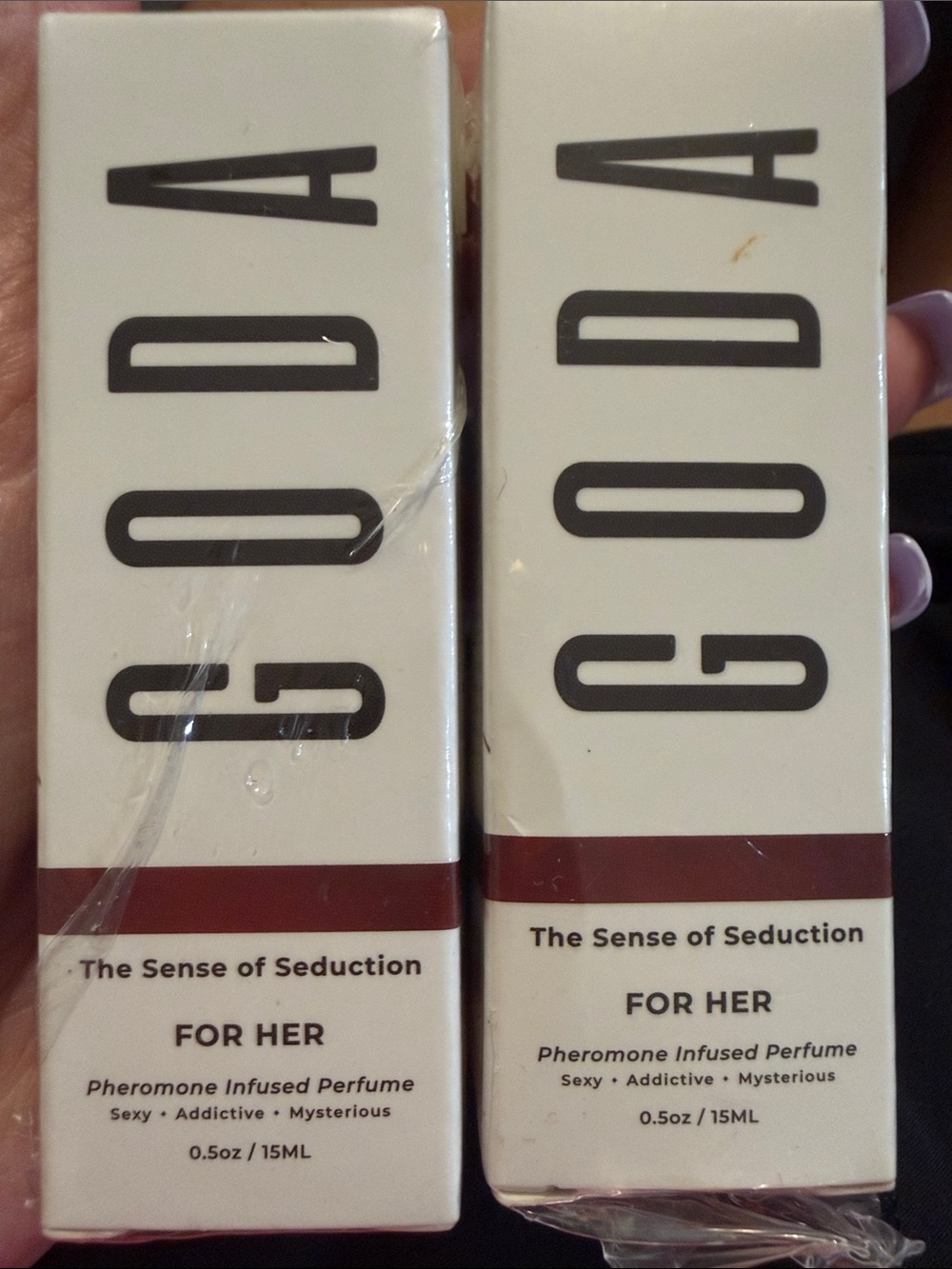 Goda The Sense of Seduction FOR HER Pheromone Infused Perfume 2 pack